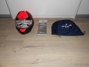 Predam krasnu novu vyklapaciu moto prilbu SHARK EVO GT SEAN