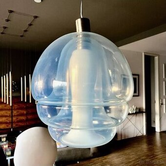 Závesná lampa od Carla Nasona pre Mazzega - Murano sklo, pri