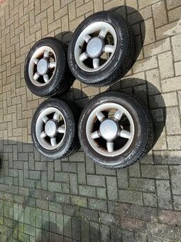 Aludisky Mazda 323 + pneu 185/65 R14