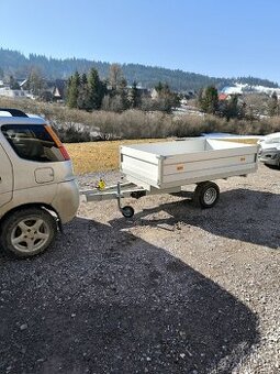 Prívesný vozík za SUV, štvorkolku