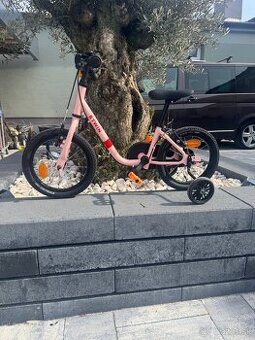 Detský bicykel s odrážadlom 2v1, 14 veľkosť