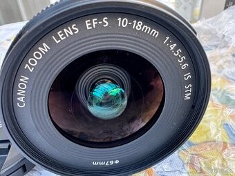 Canon EF-S 10-18mm IS STM – TOP stav + slnečná clona, záruka