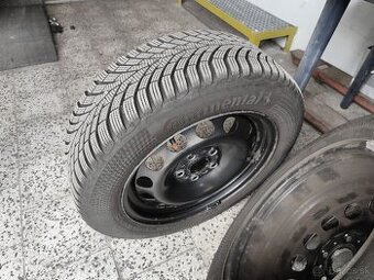 Continental TS 870 s plechovými diskami 205/55/R16