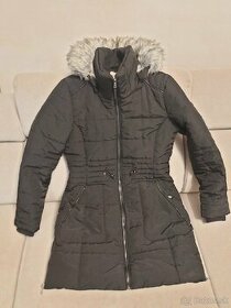 Damska zimna bunda čierna - 1