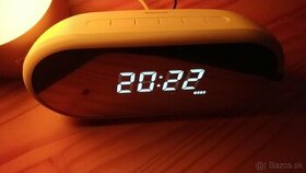 Budík BASEUS Alarm Clock (Bluetooth reproduktor, FM rádio)