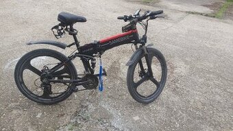 Elek.bicykel skladací 2000km 2roky