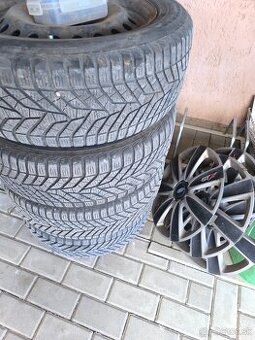 Zimné pneu na diskoch Yokohana Wdrive 20555R16 5x108