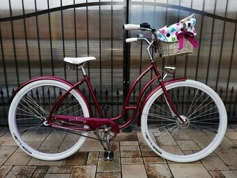 NOVÝ dámsky retro bicykel EMBASSY LOVELY 3 rýchlostný