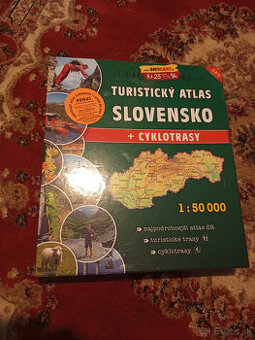 Turistický Atlas Slovensko + Cyklotrasy