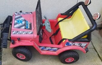 Veľké elektroautíčko na batérie Hummer