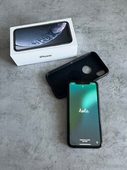 Iphone XR čierny 64GB - 79%bateriamodel A2105 bez škrabancov