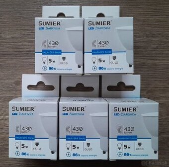 LED žiarovky GU 10 - NOVÉ