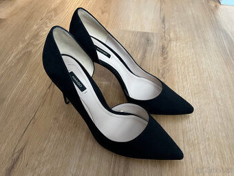 Dámske čierne lodičky