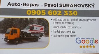 Odťahová služba Auto-Repas Poprad