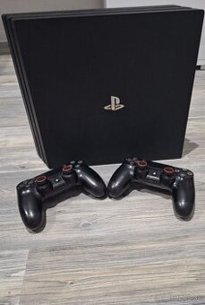 Predám PS4 PRO 1TB +2× dualshock