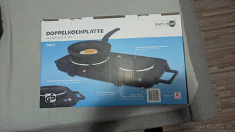 Dvojplatnička Switch On 2500 W – ako nová, v krabici