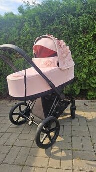 🌸🌸🌸 Cybex Priam Simply Flowers light Pink Podvozok black