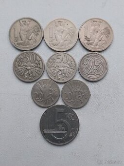 Mince čsr 1918  -1938