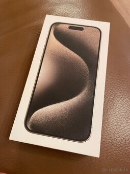 IPHONE 15 PRO 256GB NATURAL TITANIUM