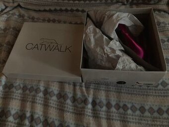 Predám CATWALK metalické ružové lodičky č. 40 NOVÉ