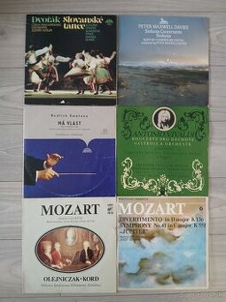 Gramoplatne (12ks klasická hudba)