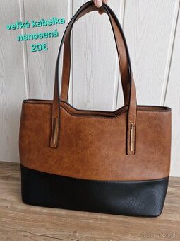 Veľká nenosena kabelka