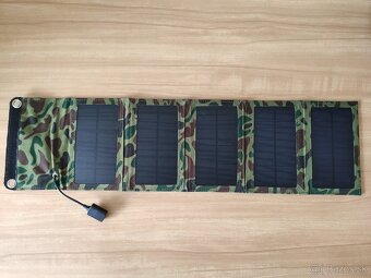 Solárna nabíjačka rozkladacia, USB