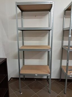 Pozinkovaný kovový regál Biderax 90x60x240 / 4 police