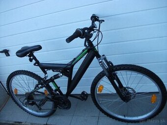 Predám zachovalý,celoodpružený horský bicykel.