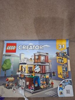 Lego creator 31097 Zverimex s kaviarňou