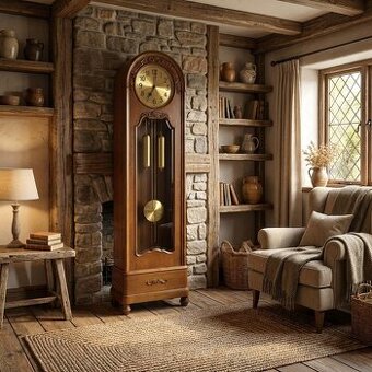 Starožitné podlahové hodiny FMS Germany r1910