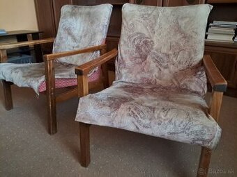 Darujem retro kreslá a gauč