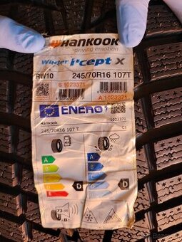 Zimna pneu Hankook Winter icept X 245/70/16 nova 1ks