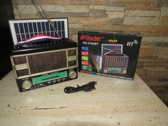 Predam nove radio RD-310UBT-lampas-SOLAR -