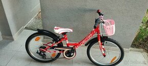 Predám detský bicykel 20 kola Dema červený