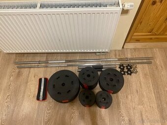 HS Nakladací činkový set Premium 58 kg