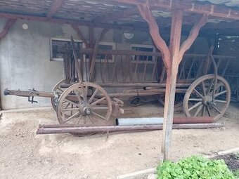 Drevený voz - rebrinak