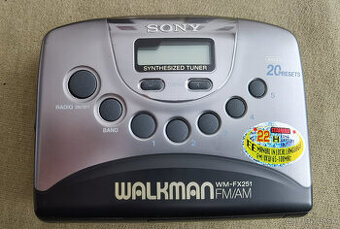 Predám Vintage Walkman Sony WM-FX251