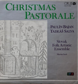 Retro gramofónová LP platňa Christmas Pastorale