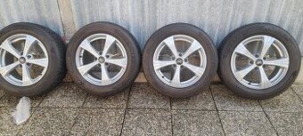 Zliatinové disky so zimnými pneu