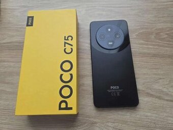 Xiaomi Poco C75 6GB/128GB, black, top stav, zaruka