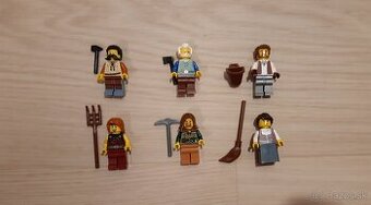 Predám LEGO mix figúrok sedliakov/dedinčanov/sedlákov 1