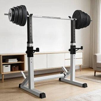 Stojan na činky - nastaviteľný