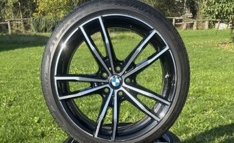 BMW M791 r19 5x112 – originální alu kola 19" + letní pneu -