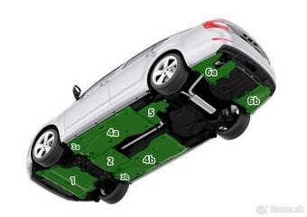 Octavia 3 Golf 7 Leon 3 kryt podvozku Audi A3 8V