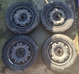 4x obute plechove disky z fabie