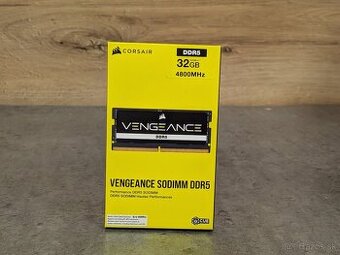 32GB Corsair Vengeance SO-DIMM 32GB DDR5 4800 MT/s - NOVÁ
