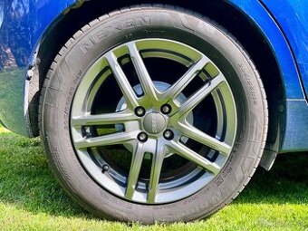 R16" DEZENT TZ graphite ALU disky + letné pneu 205/55 r16