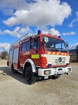 Mercedes 1224 AF 4x4 Hasičske auto Hasiči TOP ako novy Ziegl