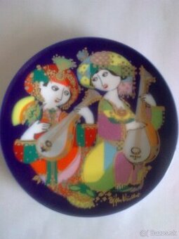 Porcelánový tanier - 1